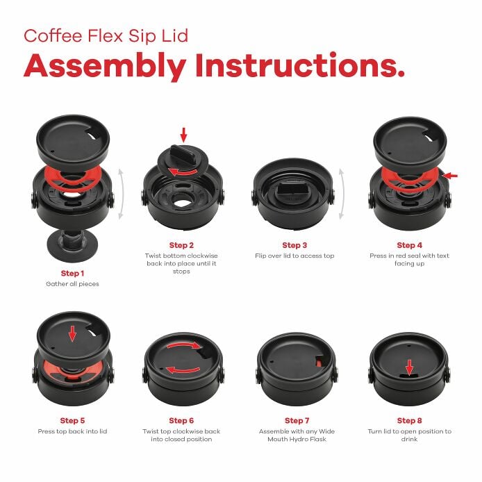Flex Sip Lid - Wide Mouth - Image 4