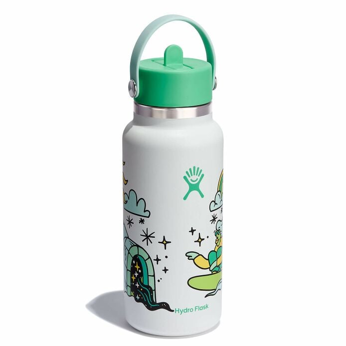 Hannah Eddy 32 oz Wide Mouth with Flex Straw Cap - Image 2