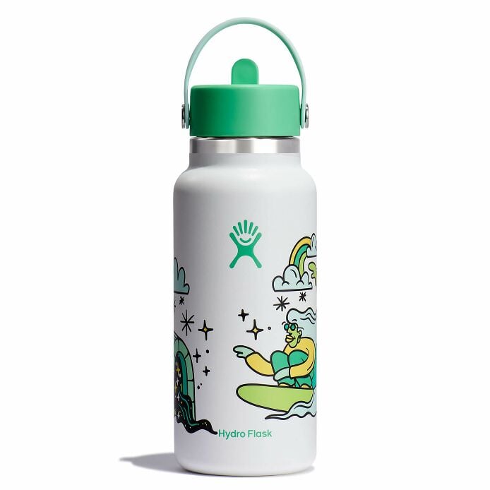32 oz Wide Mouth with Flex Straw Cap - Image 73