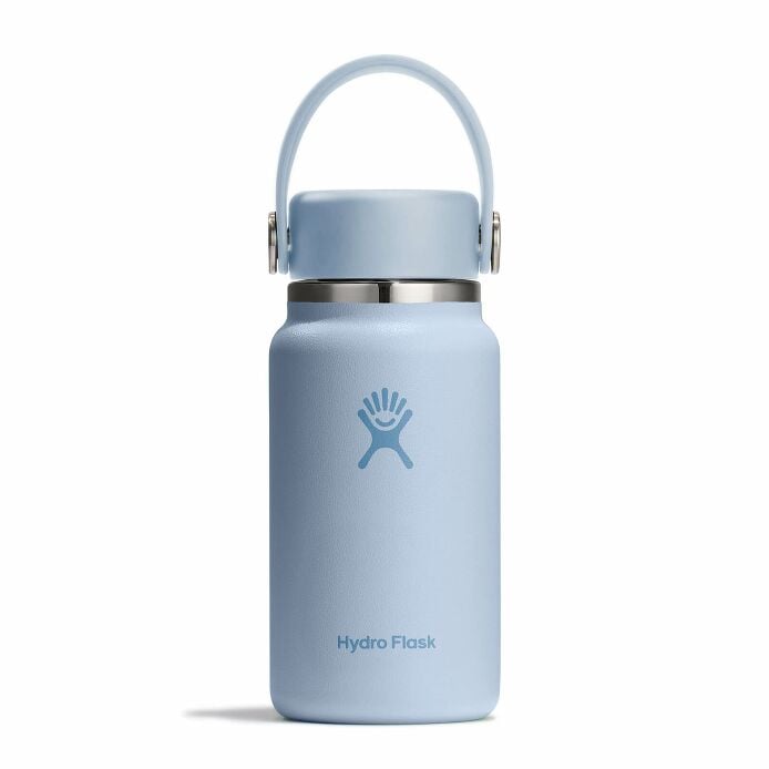 6.7 oz of tiny sips in a mini Hydro Flask bottle