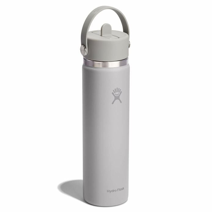 24 oz Wide Mouth Water Bottle w/ Flex Straw Cap - Image 57
