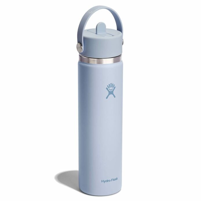 24 oz Wide Mouth Water Bottle w/ Flex Straw Cap - Image 63