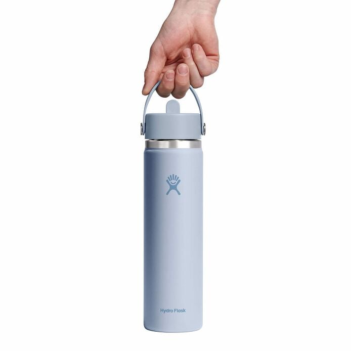 24 oz Wide Mouth Water Bottle w/ Flex Straw Cap - Image 64