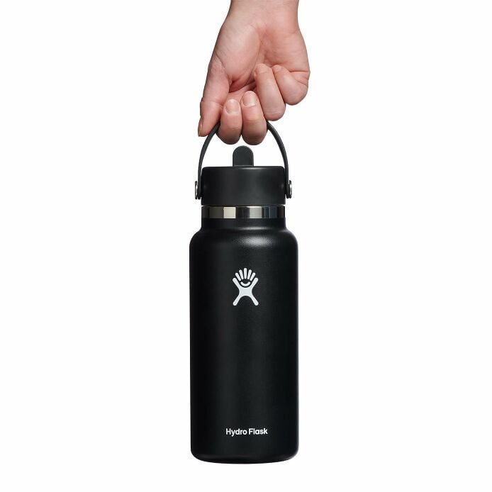 32 oz Wide Mouth with Flex Straw Cap - Image 2