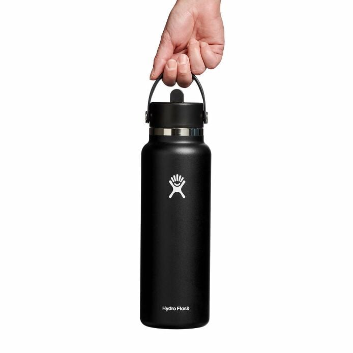 40 oz Wide Mouth w/ Flex Straw Cap - Image 2
