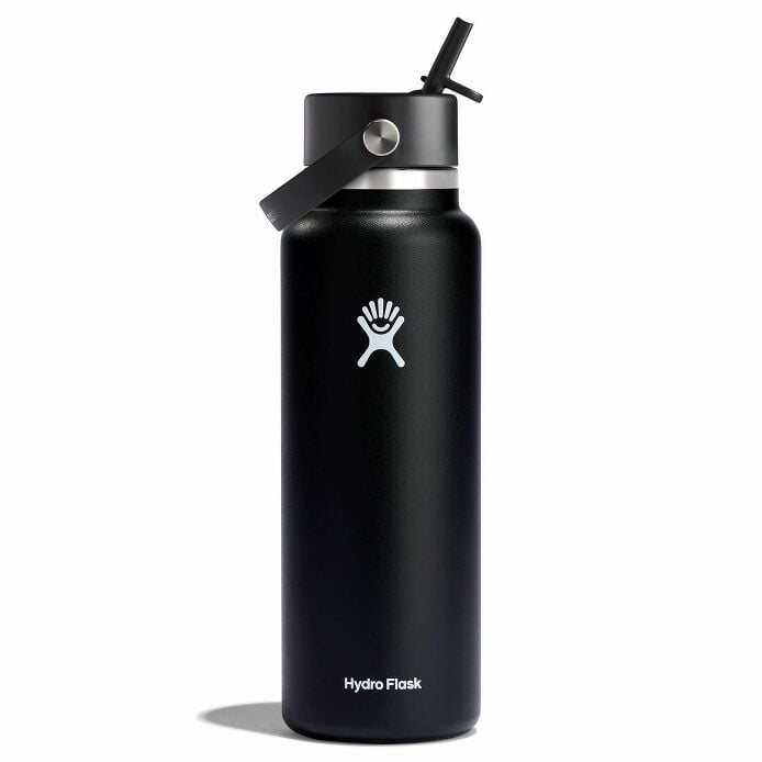 40 oz Wide Mouth w/ Flex Straw Cap