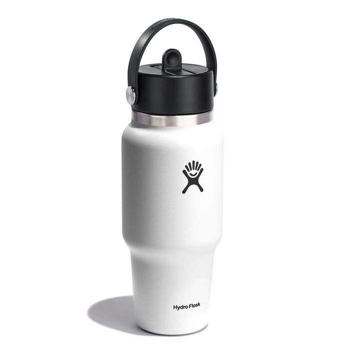 24 oz Wide Mouth Travel Bottle with Flex Straw Cap - Image 7