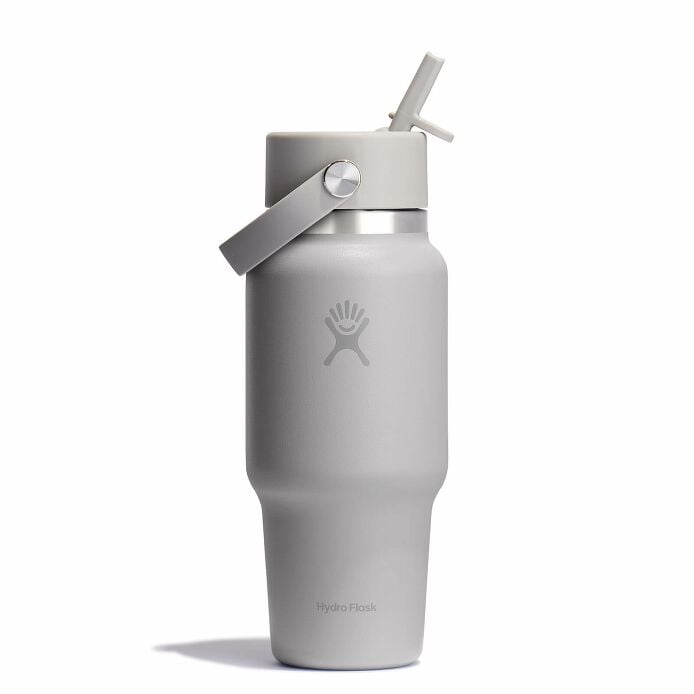 24 oz Wide Mouth Travel Bottle with Flex Straw Cap - Image 21