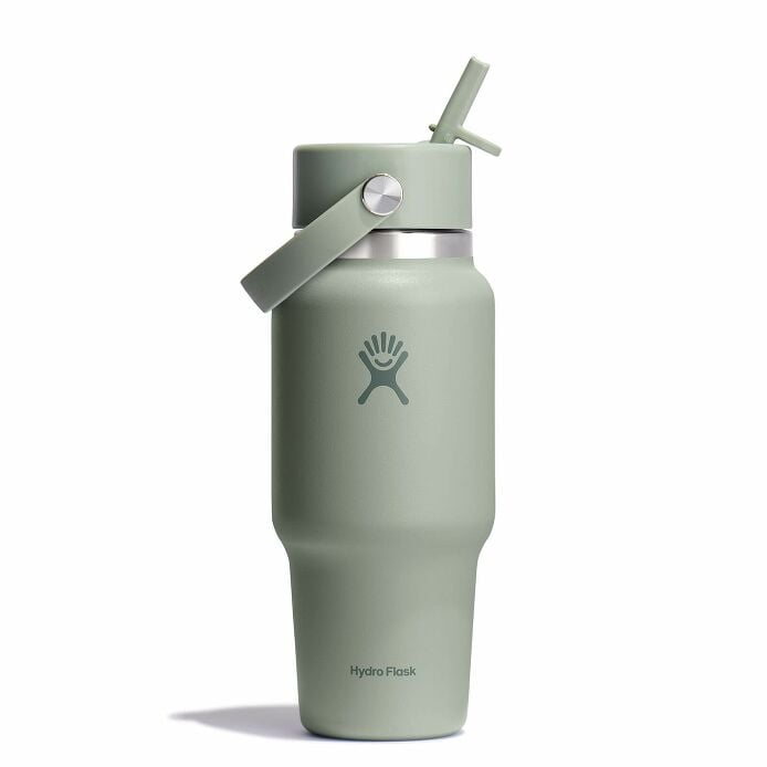 24 oz Wide Mouth Travel Bottle with Flex Straw Cap - Image 16