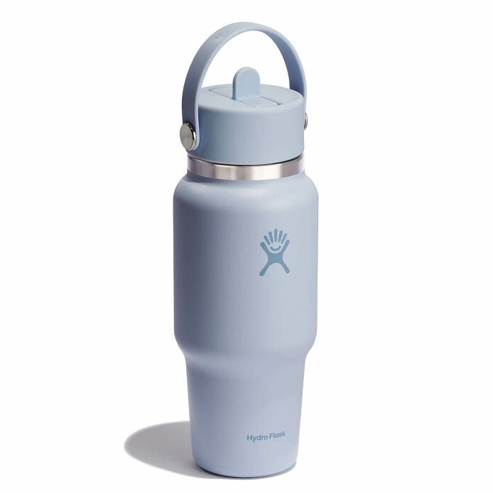 24 oz Wide Mouth Travel Bottle with Flex Straw Cap - Image 27