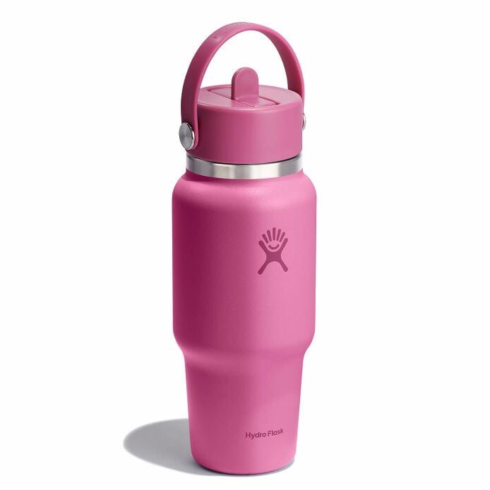 24 oz Wide Mouth Travel Bottle with Flex Straw Cap - Image 32