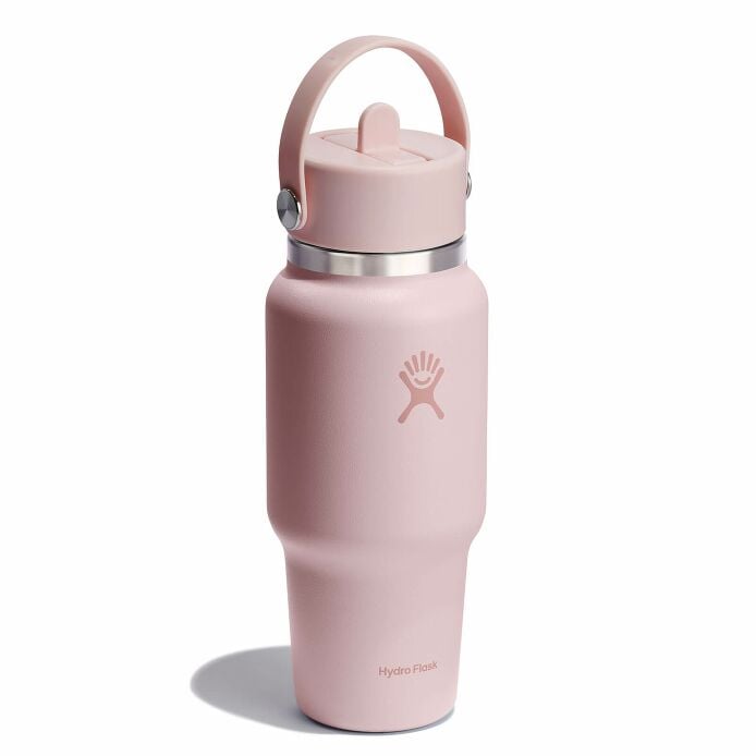 24 oz Wide Mouth Travel Bottle with Flex Straw Cap - Image 12