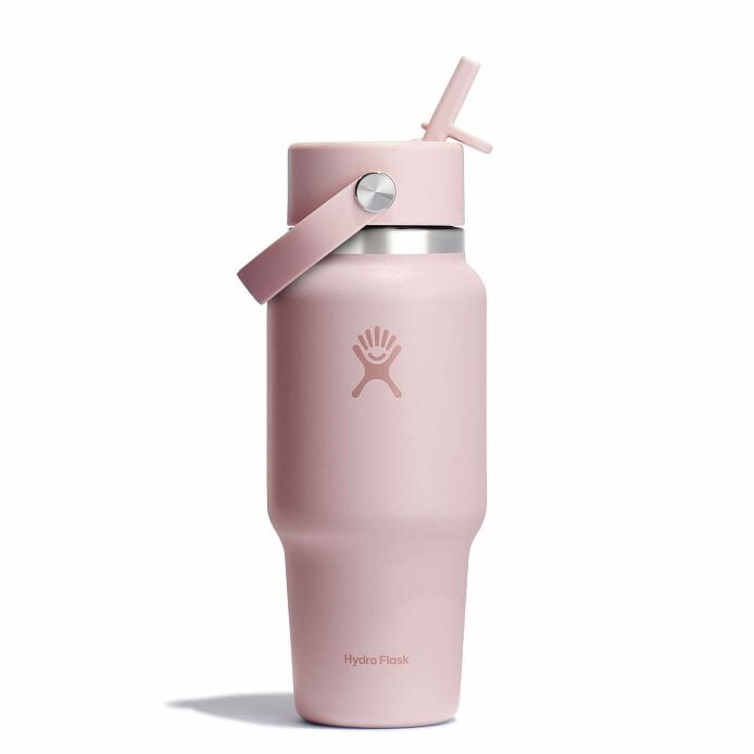 24 oz Wide Mouth Travel Bottle with Flex Straw Cap - Image 11