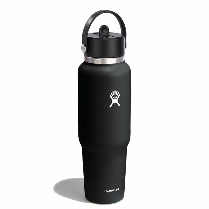 40 oz Wide Mouth Travel Bottle with Flex Straw Cap - Image 2