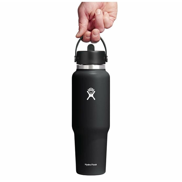 40 oz Wide Mouth Travel Bottle with Flex Straw Cap - Image 3