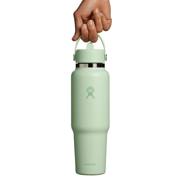 40 oz Wide Mouth Travel Bottle with Flex Straw Cap - Image 32