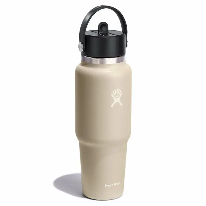 32 oz Wide Mouth Travel Bottle with Flex Straw Cap - Image 25