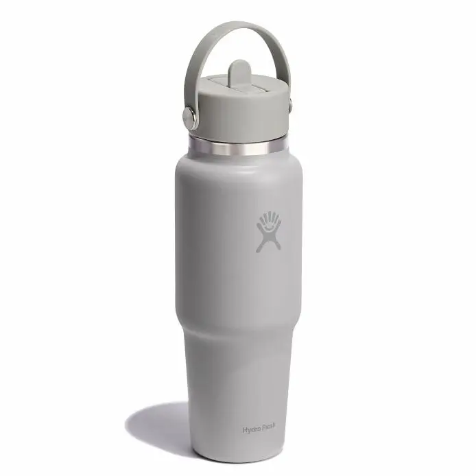 32 oz Wide Mouth Travel Bottle with Flex Straw Cap - Image 68
