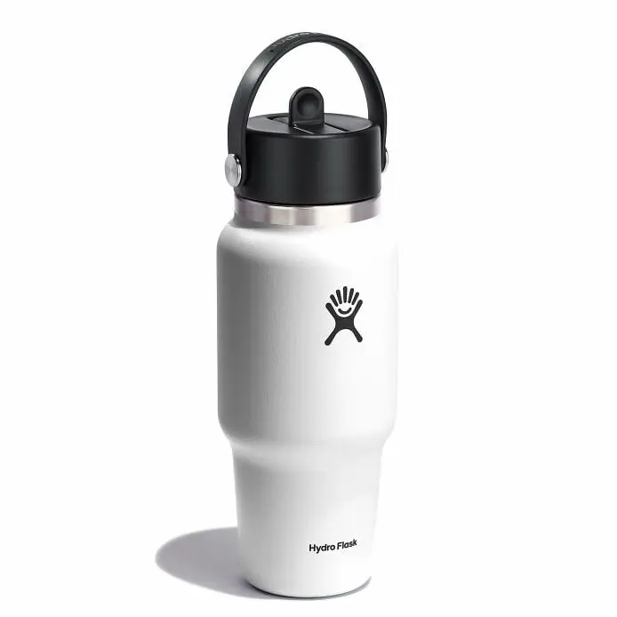 24 oz Wide Mouth Travel Bottle with Flex Straw Cap - Image 7