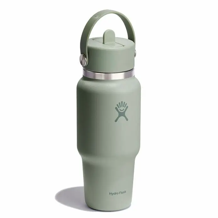 24 oz Wide Mouth Travel Bottle with Flex Straw Cap - Image 17