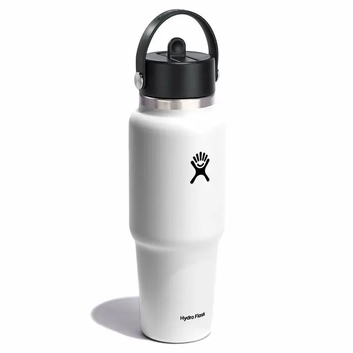 32 oz Wide Mouth Travel Bottle with Flex Straw Cap - Image 15