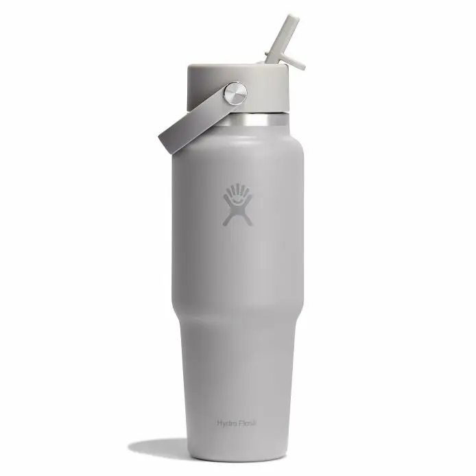 32 oz Wide Mouth Travel Bottle with Flex Straw Cap - Image 67