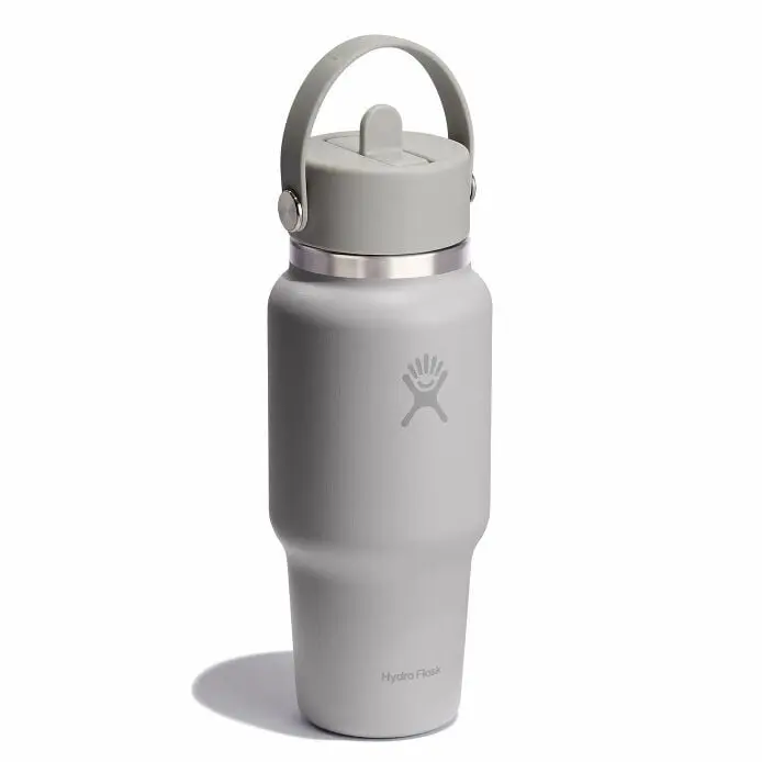 24 oz Wide Mouth Travel Bottle with Flex Straw Cap - Image 22