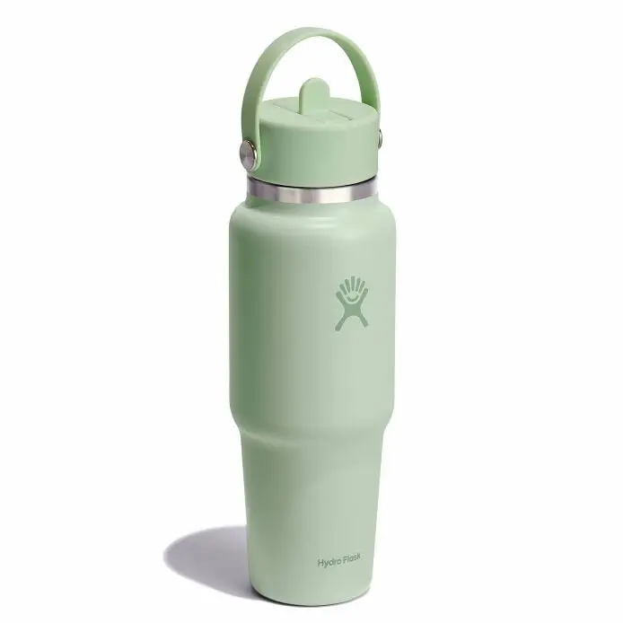 32 oz Wide Mouth Travel Bottle with Flex Straw Cap - Image 62