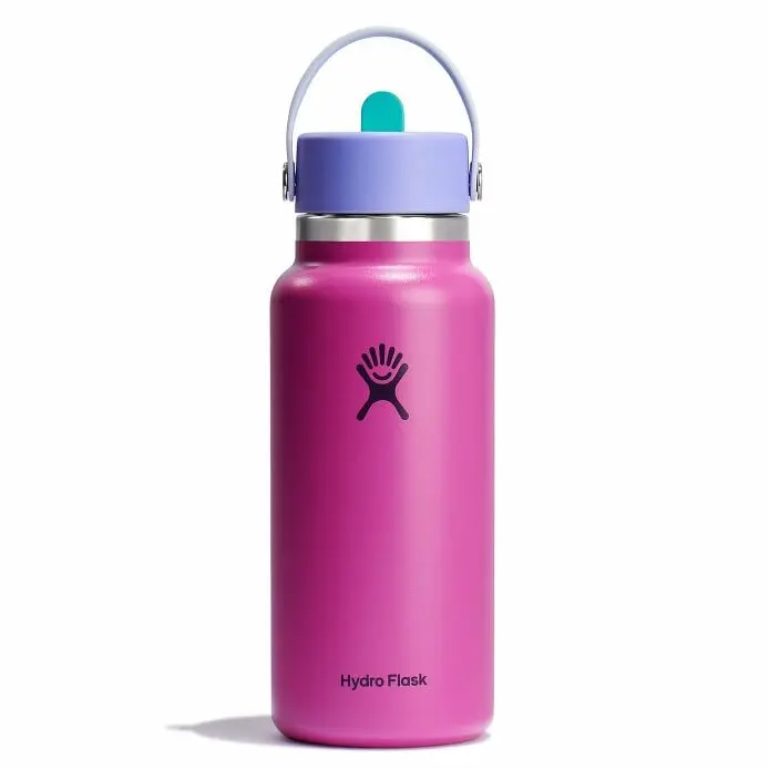 32 oz Wide Mouth with Flex Straw Cap - Image 64