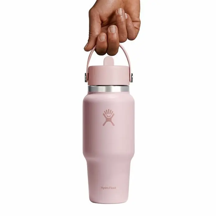 24 oz Wide Mouth Travel Bottle with Flex Straw Cap - Image 13