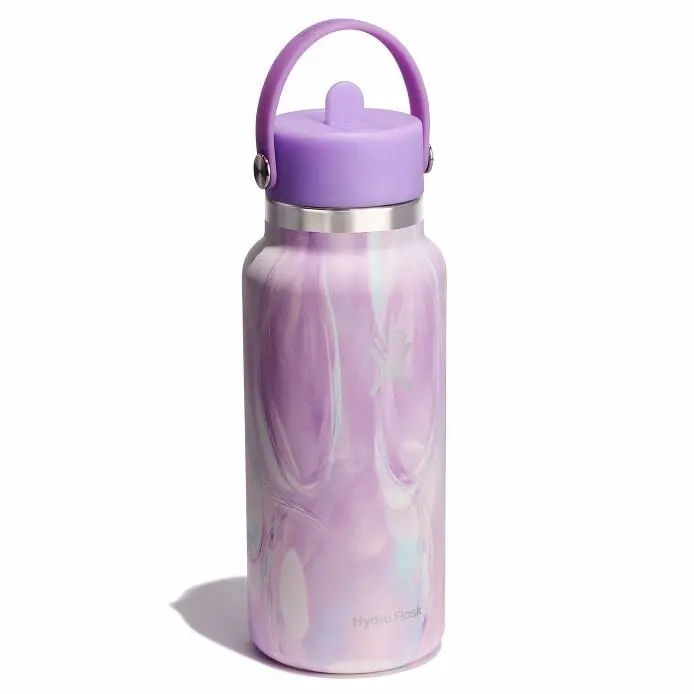 32 oz Wide Mouth with Flex Straw Cap - Image 100