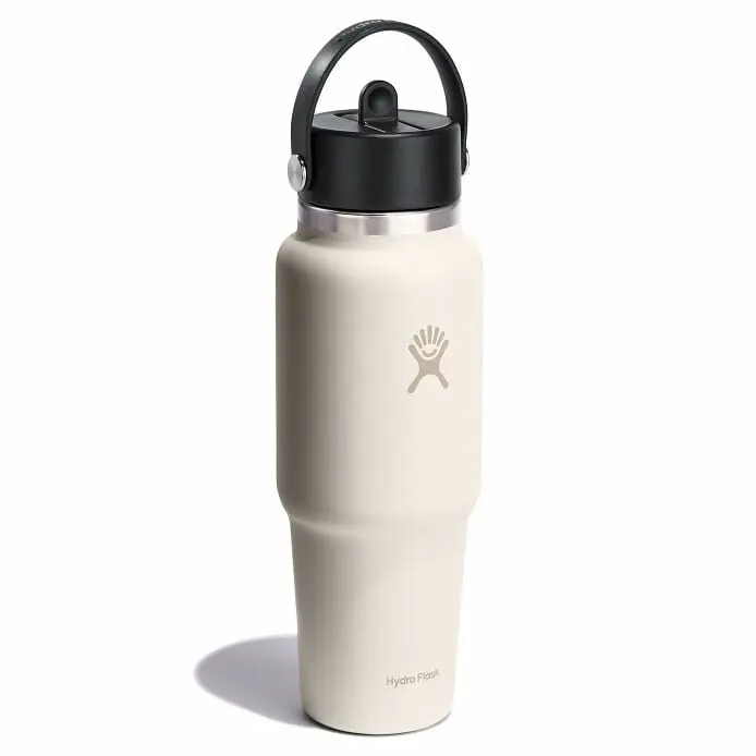32 oz Wide Mouth Travel Bottle with Flex Straw Cap - Image 53