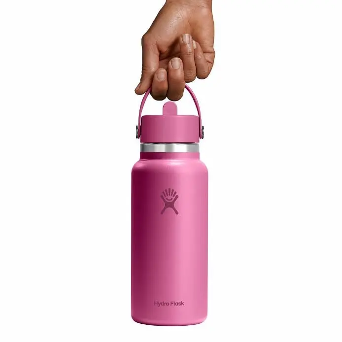 32 oz Wide Mouth with Flex Straw Cap - Image 92