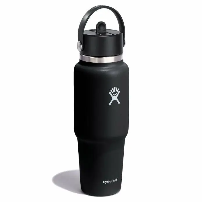 32 oz Wide Mouth Travel Bottle with Flex Straw Cap - Image 10