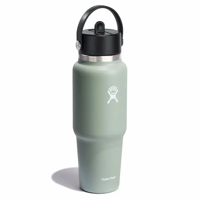 32 oz Wide Mouth Travel Bottle with Flex Straw Cap - Image 30