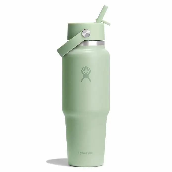 32 oz Wide Mouth Travel Bottle with Flex Straw Cap - Image 61