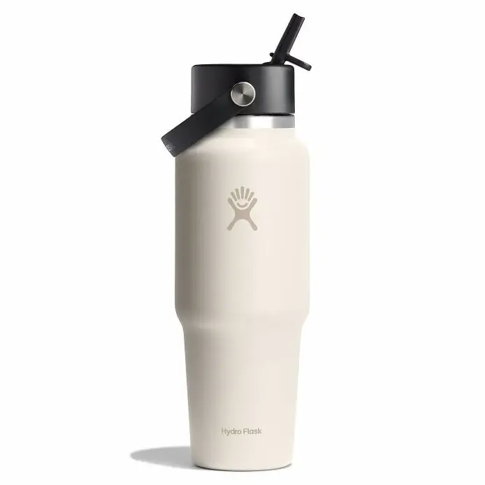 32 oz Wide Mouth Travel Bottle with Flex Straw Cap - Image 52