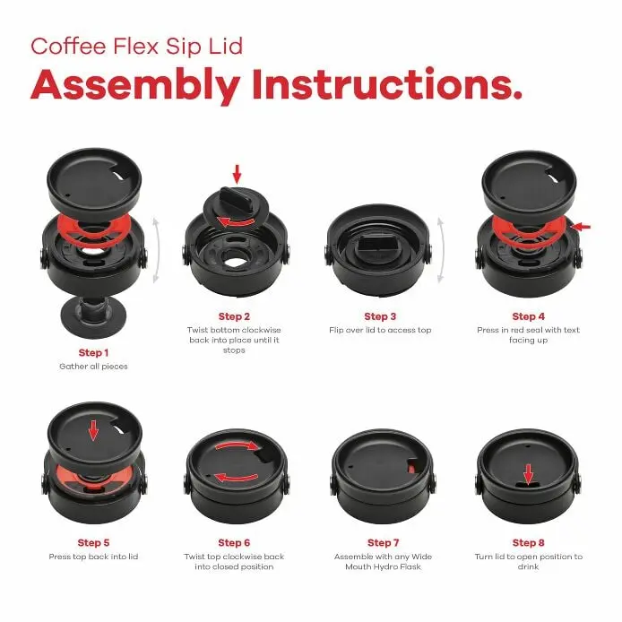 Flex Sip Lid - Wide Mouth - Image 4