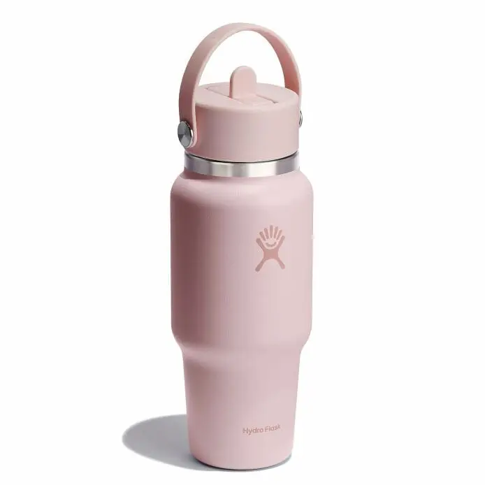 24 oz Wide Mouth Travel Bottle with Flex Straw Cap - Image 12