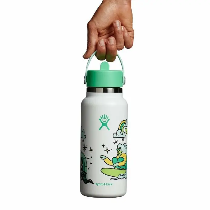 32 oz Wide Mouth with Flex Straw Cap - Image 76