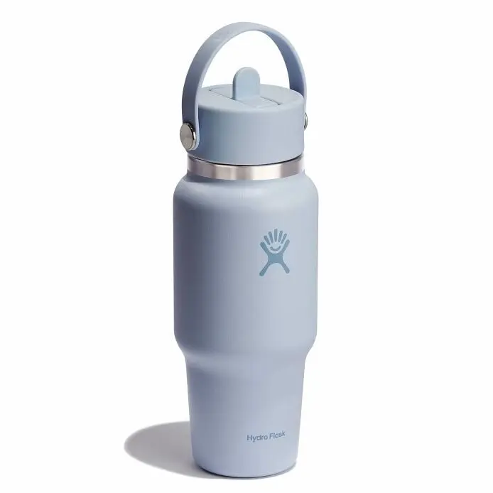 24 oz Wide Mouth Travel Bottle with Flex Straw Cap - Image 27
