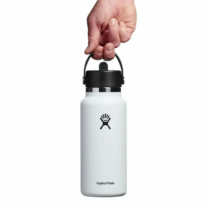 32 oz Wide Mouth with Flex Straw Cap - Image 12